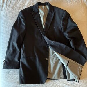 Black John Marvados Blazer w/o Button ☕️▪️◼️🎩